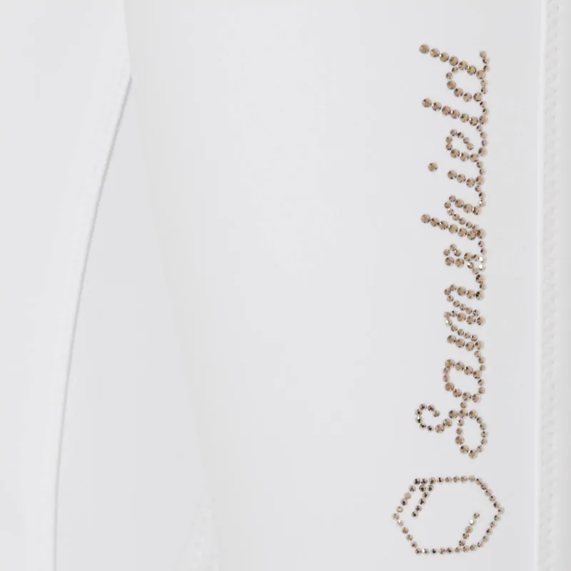 Samshield Clara Knee Grip Breeches White-Rose Gold-2